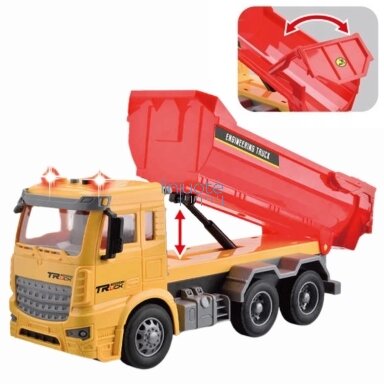 WOOPIE STATYBINIS SUNKVEŽIMIS, MASTELIS 1:12, SU ŠVIESOS IR GARSO EFEKTAIS, 53989 WOOPIE STATYBINIS SUNKVEŽIMIS, MASTELIS 1:12, SU ŠVIESOS IR GARSO EFEKTAIS, 53989
