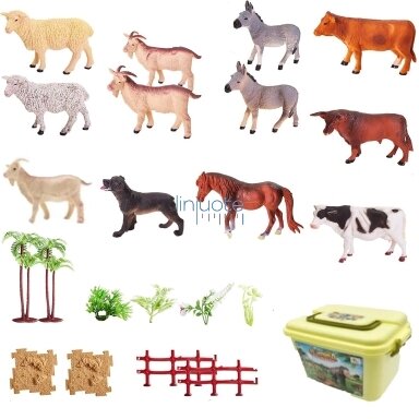 WOOPIE Rinkinys Figūrėlės Ūkis + Lagaminas 57 d. WOOPIE Rinkinys Figūrėlės Ūkis + Lagaminas 57 d.