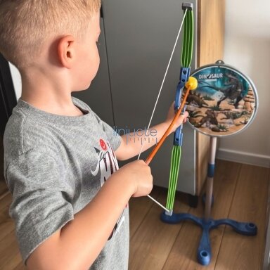 WOOPIE MAŽOJO LANKININKO RINKINYS DINOZAURAI LANKAS STRĖLĖS SKYDAS 32EL., 45401 WOOPIE MAŽOJO LANKININKO RINKINYS DINOZAURAI LANKAS STRĖLĖS SKYDAS 32EL., 45401