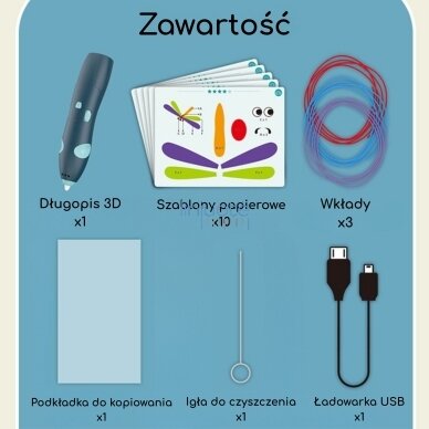 3D Pieštukas, įkraunamas USB 5618 4 3D Pieštukas, įkraunamas USB 5618 4