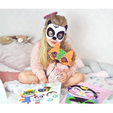WOOPIE ART&FUN KŪRYBINIS RINKINYS „PASIDARYK PATS“ VELTINIO KAUKĖS 4 VNT., 41168 2 WOOPIE ART&FUN KŪRYBINIS RINKINYS „PASIDARYK PATS“ VELTINIO KAUKĖS 4 VNT., 41168 2