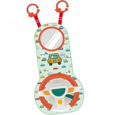 BABY INTERAKTYVUS VAIRAS Į AUTOMOBILĮ MAŽAJAM VAIRUOTOJUI, 47450 1
