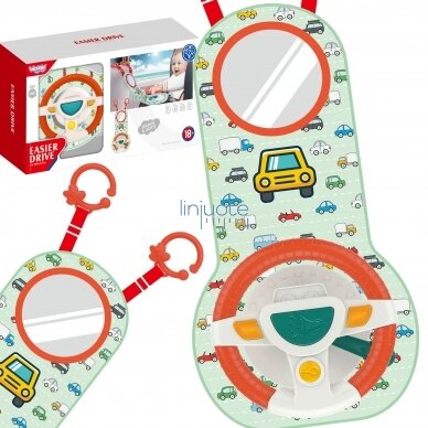 BABY INTERAKTYVUS VAIRAS Į AUTOMOBILĮ MAŽAJAM VAIRUOTOJUI, 47450 4 BABY INTERAKTYVUS VAIRAS Į AUTOMOBILĮ MAŽAJAM VAIRUOTOJUI, 47450 4