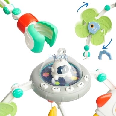WOOPIE BABY Arkliukas Lenkiamasis Pakabukas Į Lovelę Vežimą Kėdutę Kosmosas 1 WOOPIE BABY Arkliukas Lenkiamasis Pakabukas Į Lovelę Vežimą Kėdutę Kosmosas 1