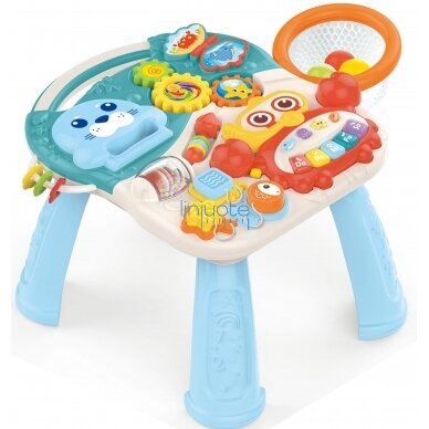 BABY VAIKIŠKAS STUMDUKAS, EDUKACINIS STALAS, PASPIRTUKAS, MINI DVIRATIS 4IN1, 47597 1