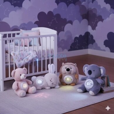 WOOPIE BABY Miegamasis Lokys su Projektoriumi ir Ramyklė 15 Melodijų 2 WOOPIE BABY Miegamasis Lokys su Projektoriumi ir Ramyklė 15 Melodijų 2