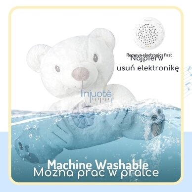 WOOPIE BABY Miegamojo Meškutis su Projektoriumi ir Ramyklė 15 Melodijų 6