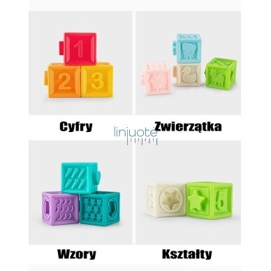 WOOPIE BABY JUTIKLINIAI DĖLIONĖS ŽIEDAI, GARSAS, MOKYMASIS SKAIČIUOTI 20 EL., 45890 6 WOOPIE BABY JUTIKLINIAI DĖLIONĖS ŽIEDAI, GARSAS, MOKYMASIS SKAIČIUOTI 20 EL., 45890 6