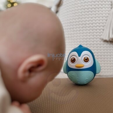 WOOPIE BABY Sensorinis Pingvinas Vanka Vstanka 2 WOOPIE BABY Sensorinis Pingvinas Vanka Vstanka 2