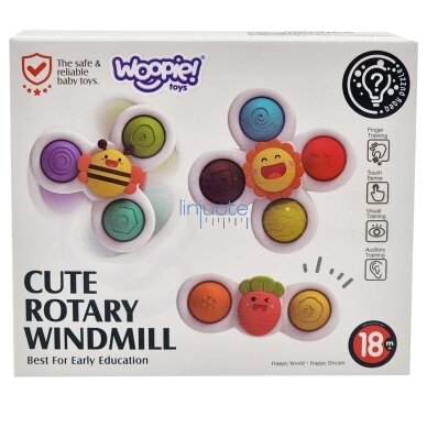 WOOPIE BABY 3-in-1 Sensorinis Edukacinis Suktukas 45739 12