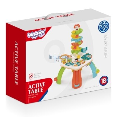 WOOPIE BABY MOKYMOSI STALIUKAS ACTIVE TABLE, 49379 6