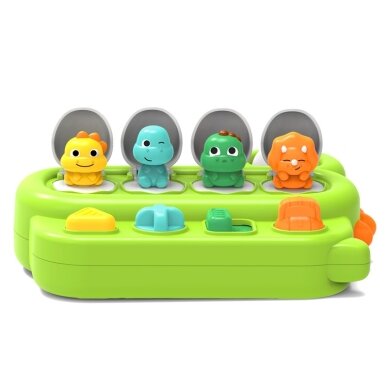 WOOPIE BABY Mokomasis Žaislas Iššokantys Dinozaurai POP-UP 1