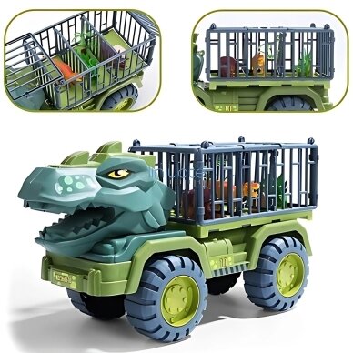 WOOPIE Sunkvežimis Dinozauras Transporteris Figūrėlės, 57420 4