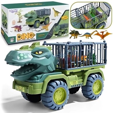WOOPIE Sunkvežimis Dinozauras Transporteris Figūrėlės, 57420 WOOPIE Sunkvežimis Dinozauras Transporteris Figūrėlės, 57420