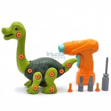 WOOPIE DINOZAURŲ SUKIMO KONSTRAVIMO RINKINYS + GRĘŽTUVAS, 31 EL., 40437 1 WOOPIE DINOZAURŲ SUKIMO KONSTRAVIMO RINKINYS + GRĘŽTUVAS, 31 EL., 40437 1