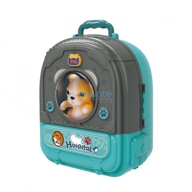 MAŽOJO VETERINARO RINKINYS 3IN1, 650063 3 MAŽOJO VETERINARO RINKINYS 3IN1, 650063 3