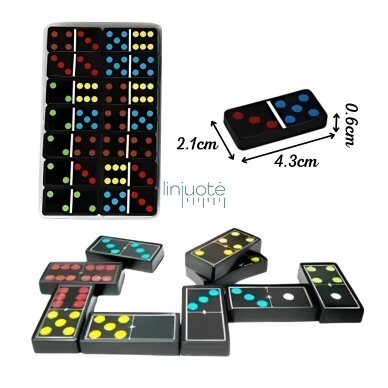 WOOPIE Domino Logikos Žaidimas Šeimai 28 Plytelės 56652 1