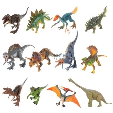 WOOPIE Didelis Dinozaurų Figūrėlių Rinkinys XXL + Kilimas "Priešistorinis Pasaulis" 1 WOOPIE Didelis Dinozaurų Figūrėlių Rinkinys XXL + Kilimas "Priešistorinis Pasaulis" 1