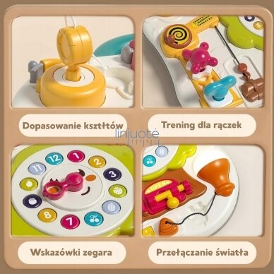 WOOPIE Mokomasis manipuliacinis interaktyvusis žaislas mažyliams 561400 4