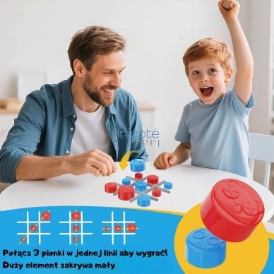 WOOPIE Elektroninis Žaidimas Kryžiukai-Nuliukai 567440  2