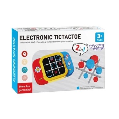 WOOPIE Elektroninis Žaidimas Kryžiukai-Nuliukai 567440 6 WOOPIE Elektroninis Žaidimas Kryžiukai-Nuliukai 567440 6