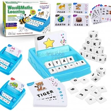 MOKOMASIS ŽAIDIMAS ANGLŲ KALBOS IR MATEMATIKOS MOKYMUISI, 48525 MOKOMASIS ŽAIDIMAS ANGLŲ KALBOS IR MATEMATIKOS MOKYMUISI, 48525