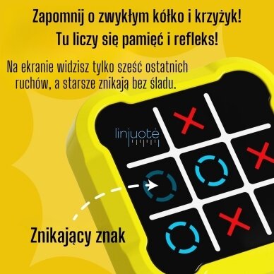 WOOPIE Elektroninis Žaidimas „Kryžiukai–Nuliukai“ 4in1 56737 1 WOOPIE Elektroninis Žaidimas „Kryžiukai–Nuliukai“ 4in1 56737 1