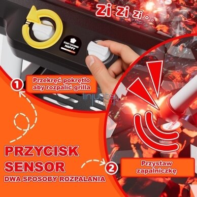 WOOPIE GRILL BARBECUE VIRTUVĖS SODAS - INTERAKTYVUS LED RINKINYS XL 31 EL., 55181 2 WOOPIE GRILL BARBECUE VIRTUVĖS SODAS - INTERAKTYVUS LED RINKINYS XL 31 EL., 55181 2