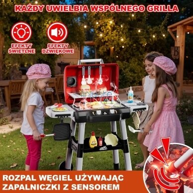 WOOPIE GRILL BARBECUE VIRTUVĖS SODAS - INTERAKTYVUS LED RINKINYS XL 31 EL., 55181 1