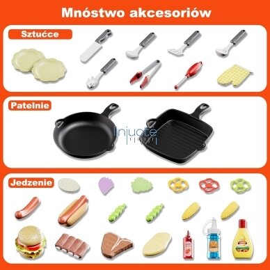 WOOPIE GRILL BARBECUE VIRTUVĖS SODAS - INTERAKTYVUS LED RINKINYS XL 31 EL., 55181 4 WOOPIE GRILL BARBECUE VIRTUVĖS SODAS - INTERAKTYVUS LED RINKINYS XL 31 EL., 55181 4