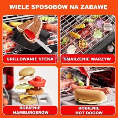 WOOPIE GRILL BARBECUE VIRTUVĖS SODAS - INTERAKTYVUS LED RINKINYS XL 31 EL., 55181 5