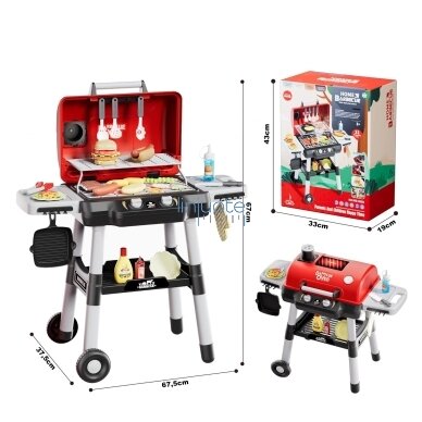 WOOPIE GRILL BARBECUE VIRTUVĖS SODAS - INTERAKTYVUS LED RINKINYS XL 31 EL., 55181 6
