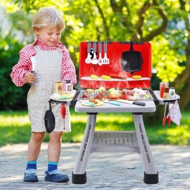 WOOPIE GRILL BARBECUE SODO VIRTUVĖ - INTERAKTYVUS GARAS LED KOMPLEKTAS XL 41 EL., 55174 2