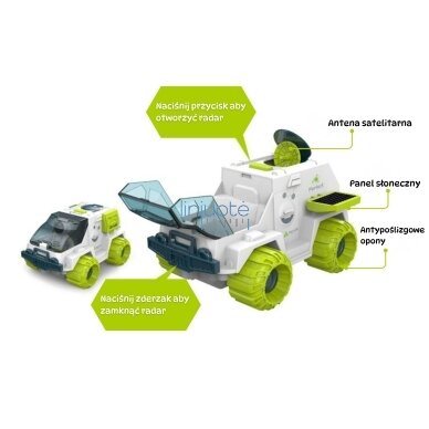 WOOPIE Interaktyvus Kosminis Marsaeigis su Priedais – Space Set 57130 2 WOOPIE Interaktyvus Kosminis Marsaeigis su Priedais – Space Set 57130 2