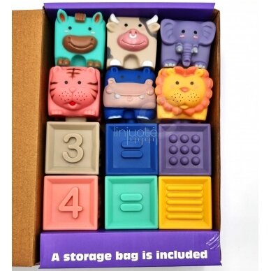 WOOPIE BABY SENSORINIAI BLOKAI SQUEEZE PUZZLE GARSO MOKYMASIS, SKAIČIAVIMAS 12 VNT., 31224 6 WOOPIE BABY SENSORINIAI BLOKAI SQUEEZE PUZZLE GARSO MOKYMASIS, SKAIČIAVIMAS 12 VNT., 31224 6