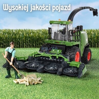 WOOPIE Kombainas su inerciniu varikliu, žalios spalvos rinkinys, 57390 2