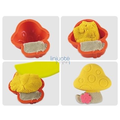 WOOPIE KINETINIS SMĖLIS 0,8 KG RINKINYS KREPŠELYJE SU FORMELĖMIS + BASEINAS, 54764 7 WOOPIE KINETINIS SMĖLIS 0,8 KG RINKINYS KREPŠELYJE SU FORMELĖMIS + BASEINAS, 54764 7