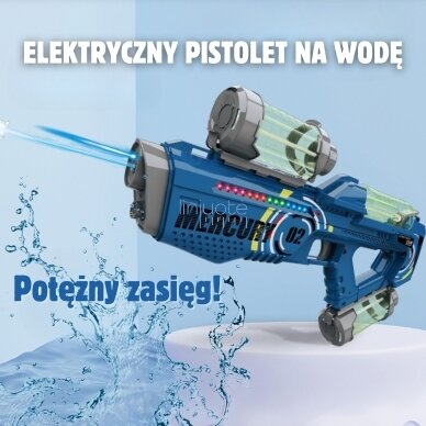 Woopie Elektrinis Automatinis Vandens Pistoletas Merkurijus 563480 5 Woopie Elektrinis Automatinis Vandens Pistoletas Merkurijus 563480 5