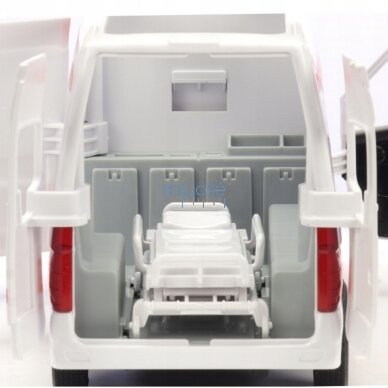 WOOPIE Greitoji pagalba Ambulans Nosinės komplekte + Garso ir šviesos signalai, 57185 2 WOOPIE Greitoji pagalba Ambulans Nosinės komplekte + Garso ir šviesos signalai, 57185 2
