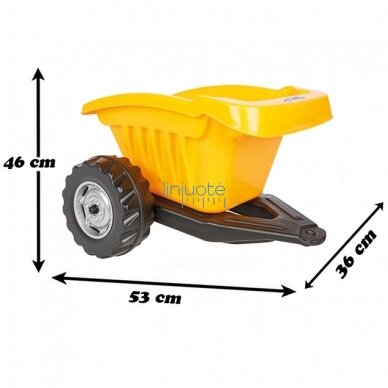 WOOPIE ACTIVE TRAILER PRIEKABA GELTONA, 31125 1 WOOPIE ACTIVE TRAILER PRIEKABA GELTONA, 31125 1