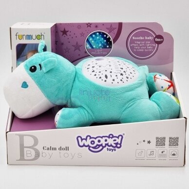 WOOPIE BABY PLIUŠINIS ŽAISLAS, PROJEKTORIUS 2IN1, 42608 6 WOOPIE BABY PLIUŠINIS ŽAISLAS, PROJEKTORIUS 2IN1, 42608 6