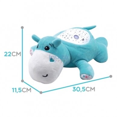 WOOPIE BABY PLIUŠINIS ŽAISLAS, PROJEKTORIUS 2IN1, 42608 8 WOOPIE BABY PLIUŠINIS ŽAISLAS, PROJEKTORIUS 2IN1, 42608 8