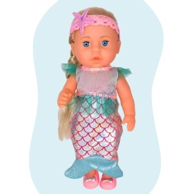 WOOPIE ROYAL Kūdikio Mermaid lėlė su 18 Priedais, 56331 7 WOOPIE ROYAL Kūdikio Mermaid lėlė su 18 Priedais, 56331 7