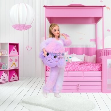 WOOPIE ROYAL Lėlė Emi su Violetiniu Avytės Kostiumu, 57895 1