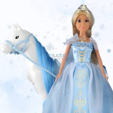WOOPIE ROYAL Lėlė Ledo Princesė Lily ir Magiška Vežimėlis Karočia Priedai, 57970 1 WOOPIE ROYAL Lėlė Ledo Princesė Lily ir Magiška Vežimėlis Karočia Priedai, 57970 1