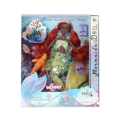 WOOPIE ROYAL Lėlytė Undinėlė Emi Mermaid su Ruoniu, 57598 4 WOOPIE ROYAL Lėlytė Undinėlė Emi Mermaid su Ruoniu, 57598 4