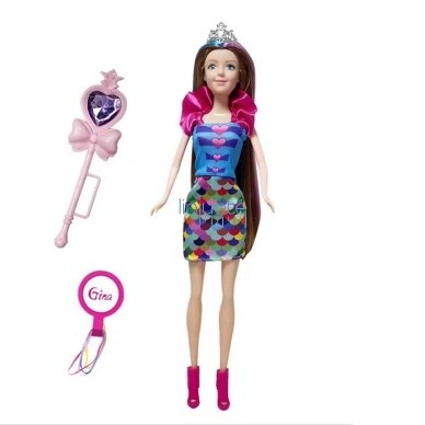 WOOPIE ROYAL 4 Magiškų Princesių Rinkinys - 4in1 Lėlių Dėžutė su Priedais 503390 4