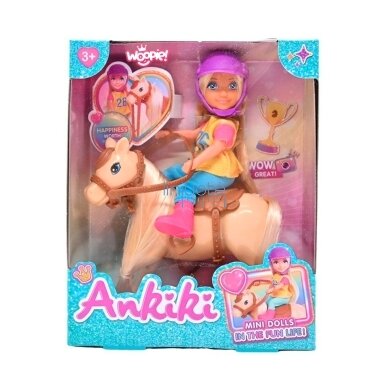 WOOPIE ROYAL Rinkinys Lėlė Jodinėtoja su Arkliu, 57628 5