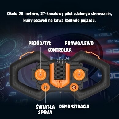 Woopie Nuotoliniu Būdu Valdomas Lenktyninis Automobilis RC 56867 6 Woopie Nuotoliniu Būdu Valdomas Lenktyninis Automobilis RC 56867 6