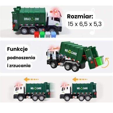 ŠIUKŠLIŲ SURINKIMO SUNKVEŽIMIS ŠIUKŠLIŲ RŪŠIAVIMUI - MASTELIS 1:10, 53644 7 ŠIUKŠLIŲ SURINKIMO SUNKVEŽIMIS ŠIUKŠLIŲ RŪŠIAVIMUI - MASTELIS 1:10, 53644 7